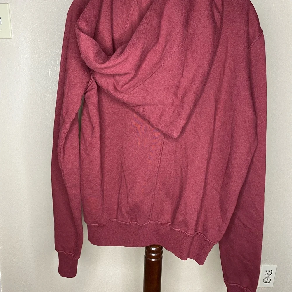 Rick Owens Mountain Hoodie Red Size Small in great condition - Picture 2 of 5